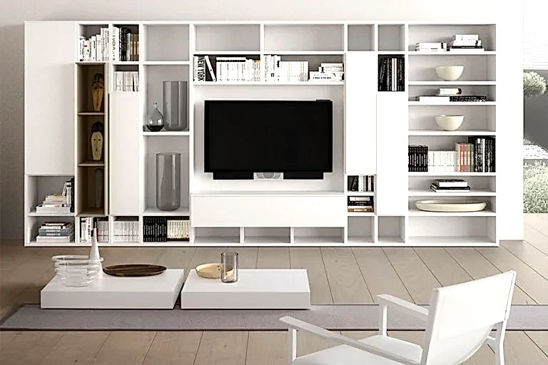 Cora Kitaplık Tv Ünitesi