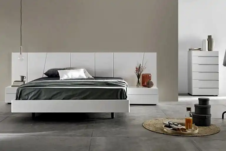 Nuvola beyaz yatak modelleri