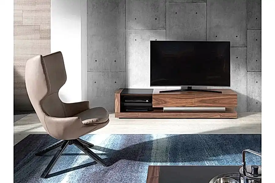 Benton ceviz tv ünitesi