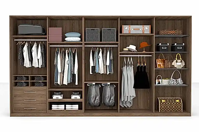 5 Kapaklı ray dolap modelleri